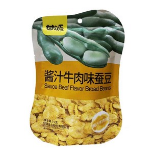 甘源 蚕豆 酱汁牛肉味 75gx50