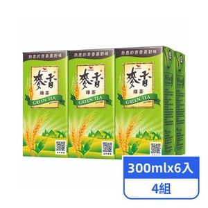 麦香绿茶300mlX6X4