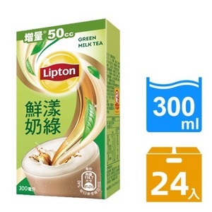 立顿绿奶茶 300mlX6X4