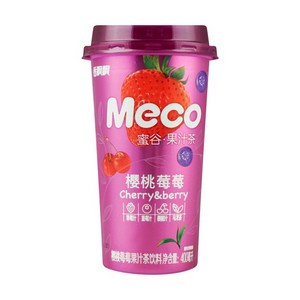 香飘飘MECO果汁茶樱桃莓莓 400mlX15
