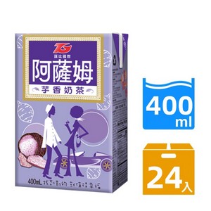 阿萨姆芋香奶茶 纸盒400mlX6X4