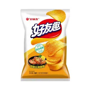 好友趣 加勒比烤翅味薯片 70gX20