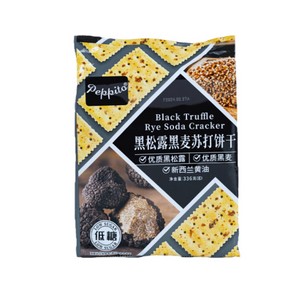 Peppito黑松露黑麦苏打饼干336gX12