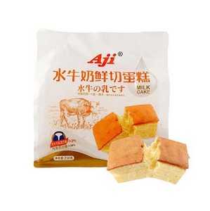 AJI水牛奶鲜切蛋糕蜂蜜味210gX12
