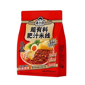 满小饱超有料肥汁米线457G*24