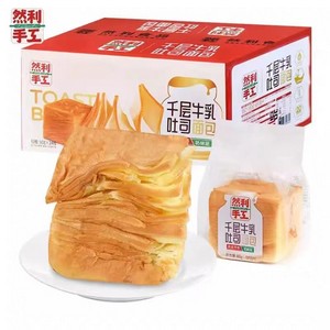 然利千层牛乳吐司 80gX24