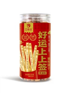 巧慕丝好运上上签韧性饼干黄油味158gX24
