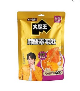 盐津铺子大魔王麻酱素毛肚-蒜蓉味 200gX20