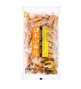 乐滋滋口水小麻花蜂蜜甜味460gX10